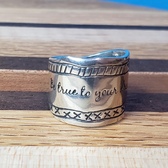 Silpada Jewelry - Silpada Be True to Your Dreams SS Ring sz 8